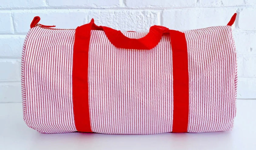 Seersucker Duffle