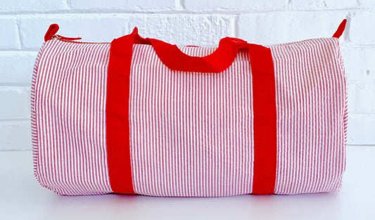Seersucker Duffle